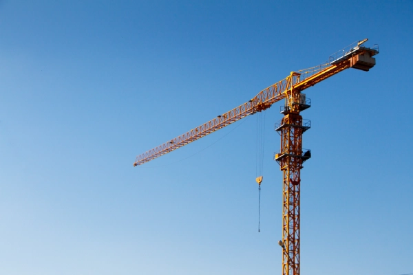 usinage pièce en acier pour grue