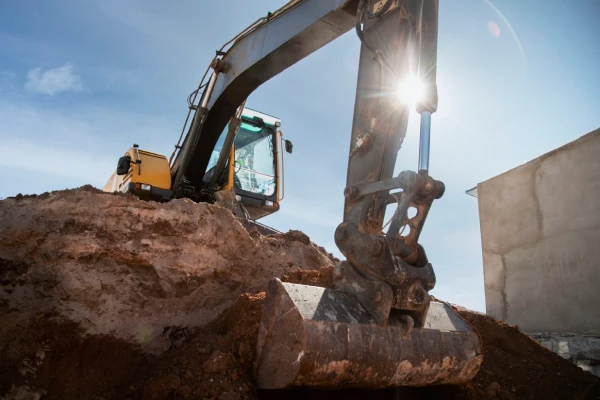 usinage de piece pour machine de chantier